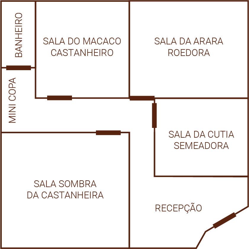 Mapa do Espaço Ouriço